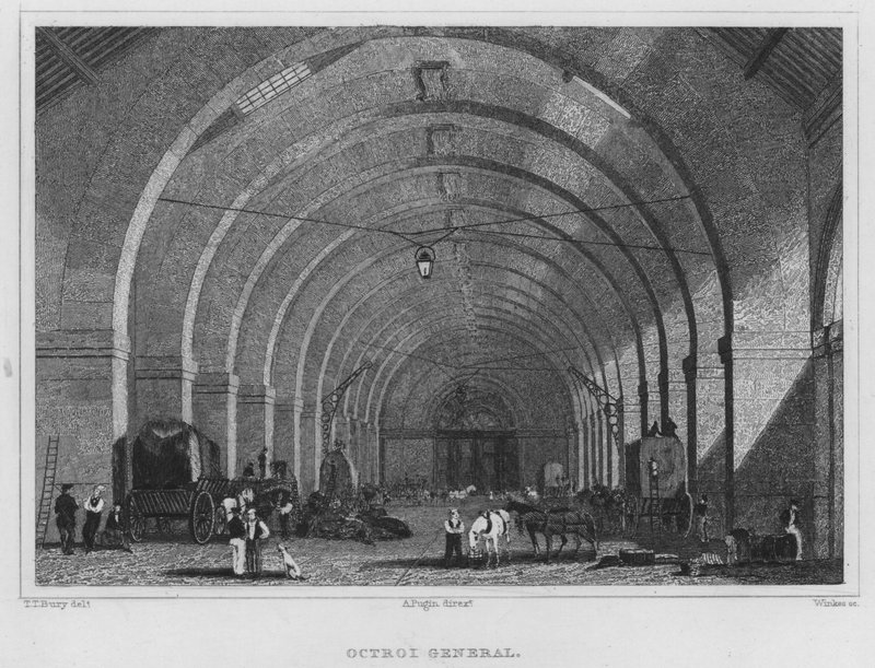 Paris, Octroi General (gravering) af English School