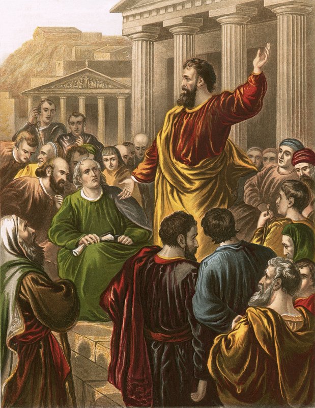 Paul i Athen af English School