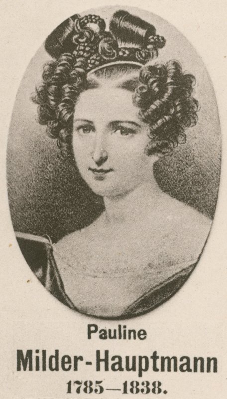 Pauline Milder-Hauptmann (dybtryk) af English School