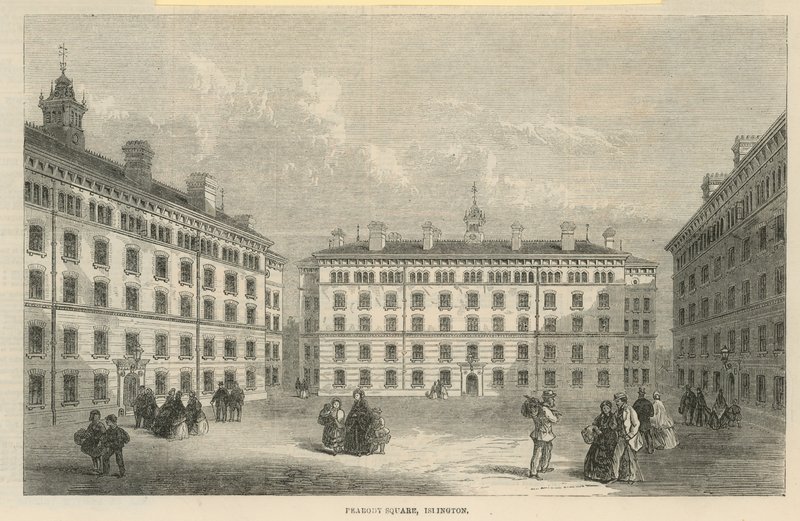 Peabody Square i Islington af English School