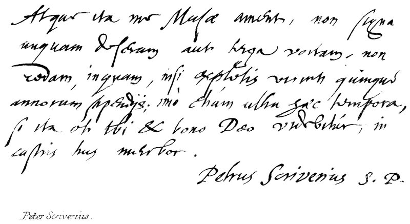 Peter Scriverius af English School