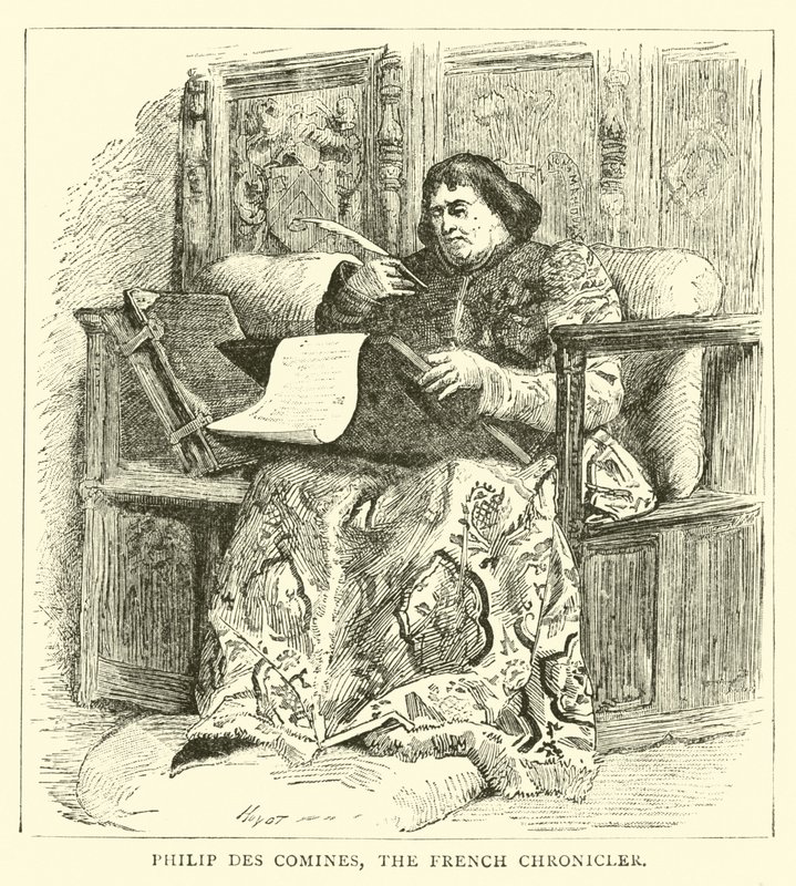 Philip des Comines, den franske krønikeskriver af English School