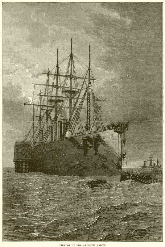 Samler Atlanterhavskablet af English School