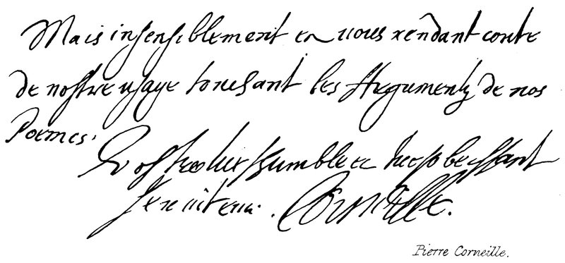 Pierre Corneille af English School