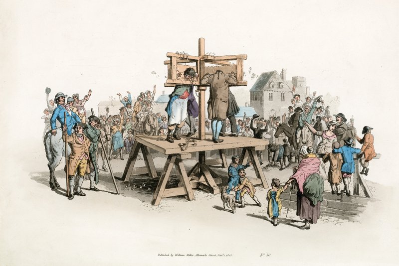 Pilry. 1805 af English School