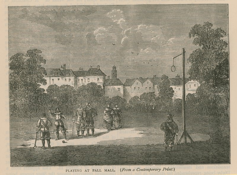 Spiller i Pall Mall af English School