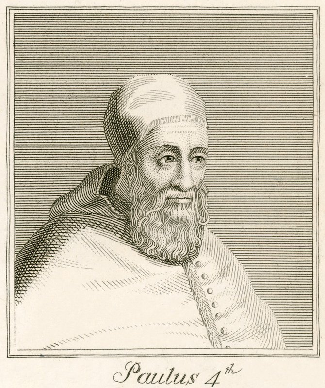Pave Paul IV af English School