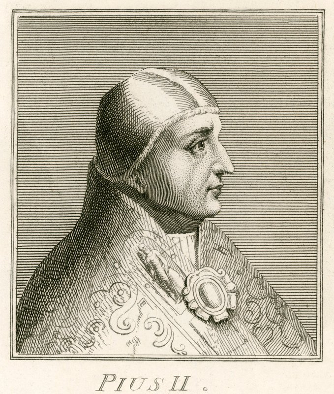 Pave Pius II af English School