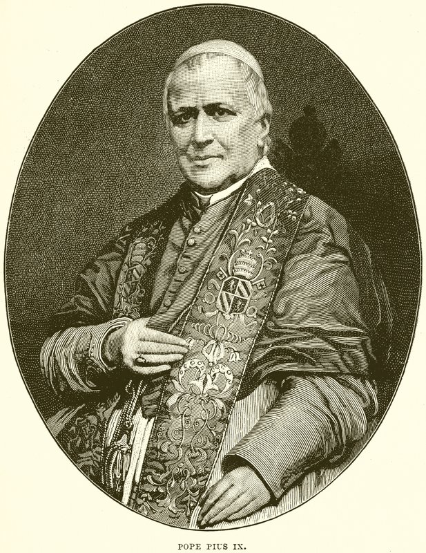 Pave Pius IX af English School