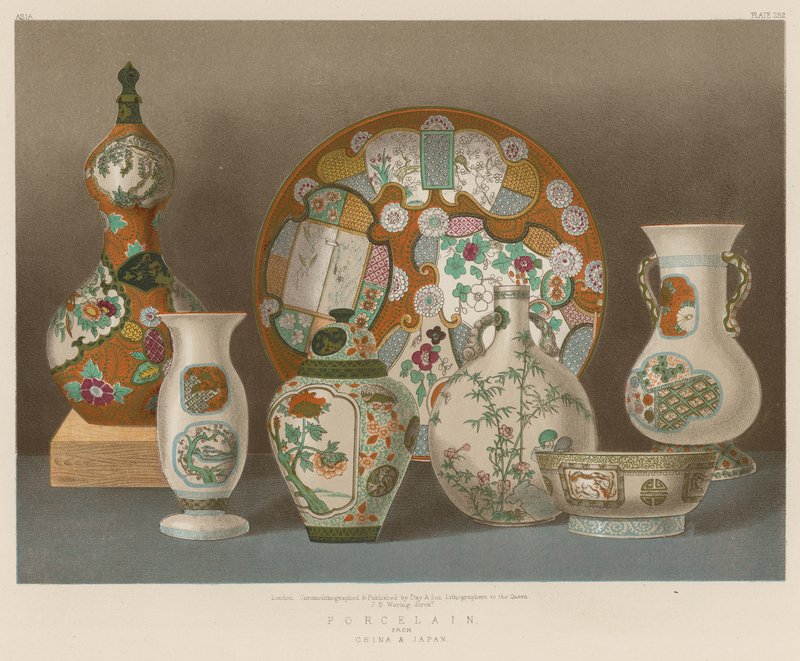 Porcelæn fra Kina og Japan af English School