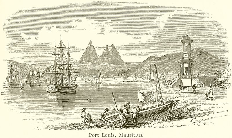 Port Louis, Mauritius af English School