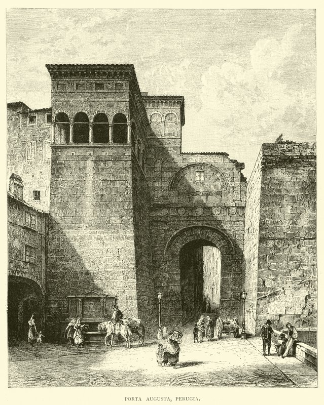 Porta Augusta, Perugia af English School