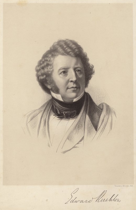 Portræt af Edward Rushton af English School