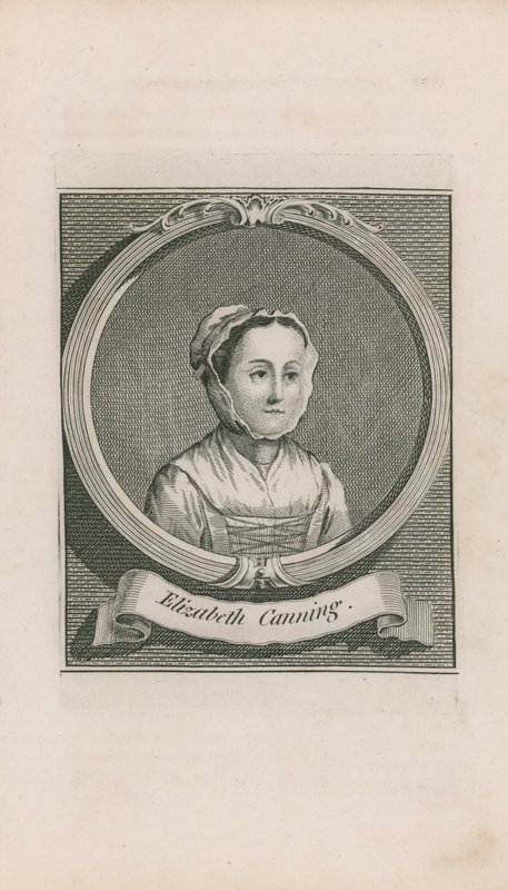 Portræt af Elizabeth Canning af English School