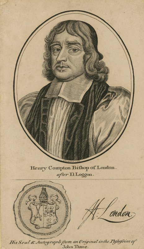 Portræt af Henry Compton af English School