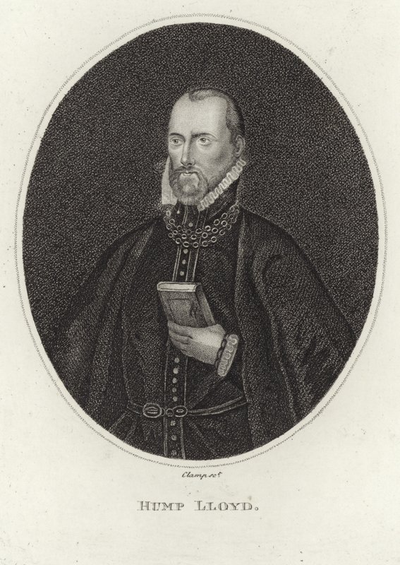 Portræt af Humphrey Lloyd af English School