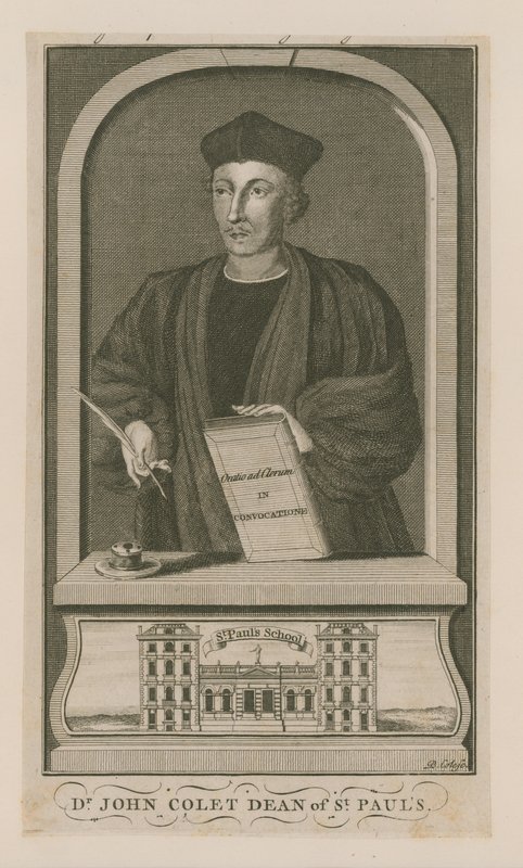 Portræt af John Colet af English School