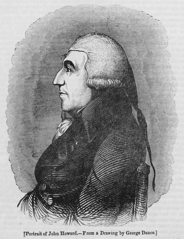 Portræt af John Howard af English School
