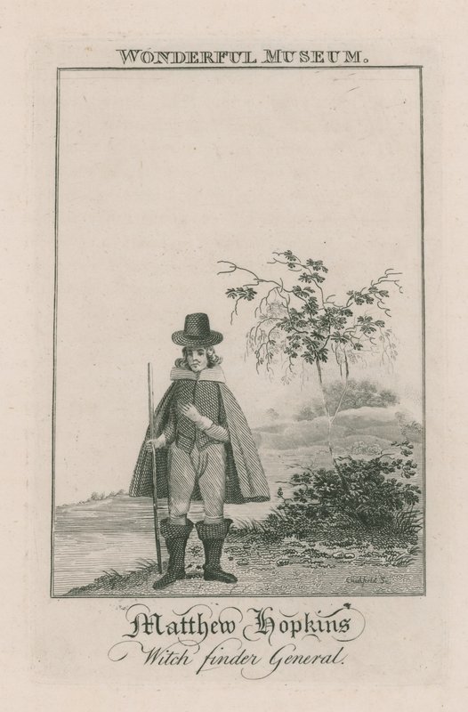 Portræt af Matthew Hopkins af English School