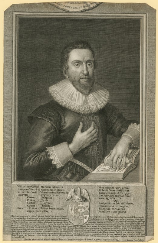 Portræt af Sir Robert Cotton af English School