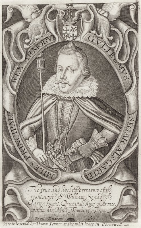 Portræt af Sir William Fresh af English School