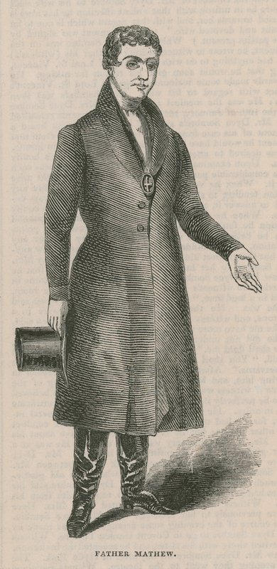 Portræt af Theobald Mathew af English School