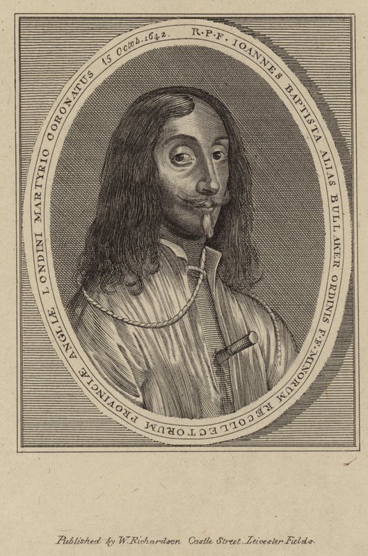 Portræt af Thomas Bullaker af English School