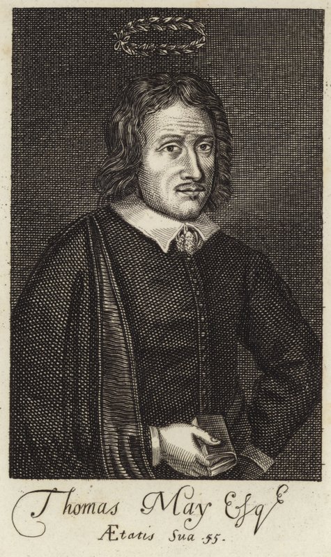 Portræt af Thomas May af English School