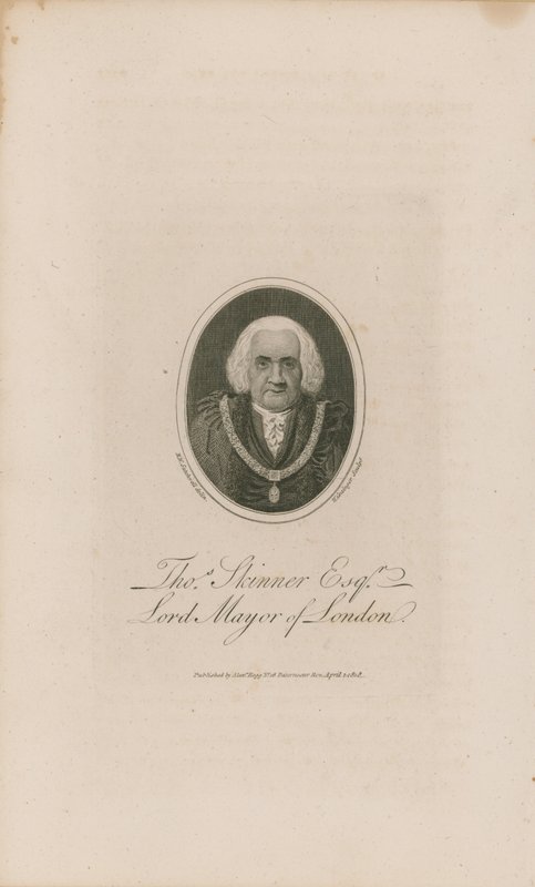 Portræt af Thomas Skinner af English School