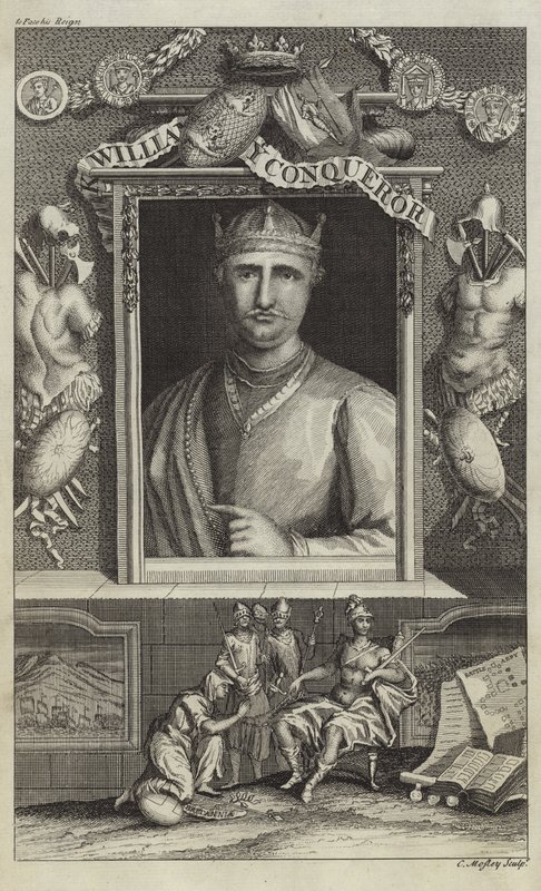 Portræt af Vilhelm Erobreren af English School