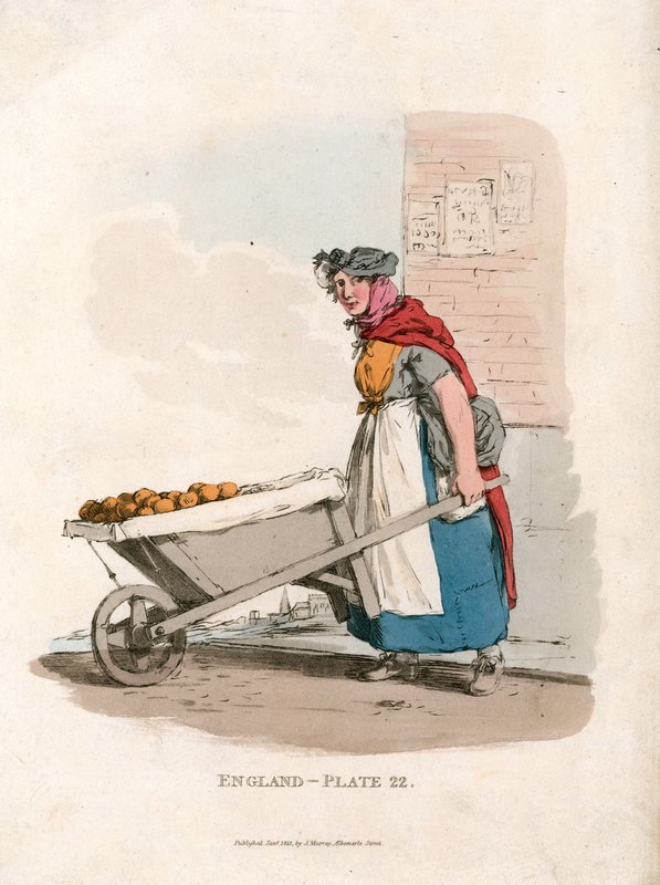 Kartoffelsælger af English School