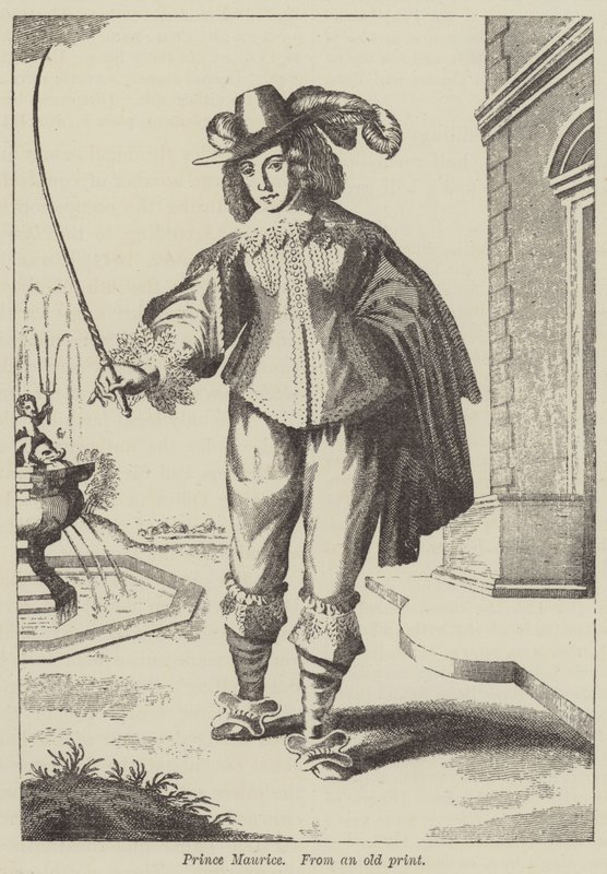 Prins Maurice (gravering) af English School