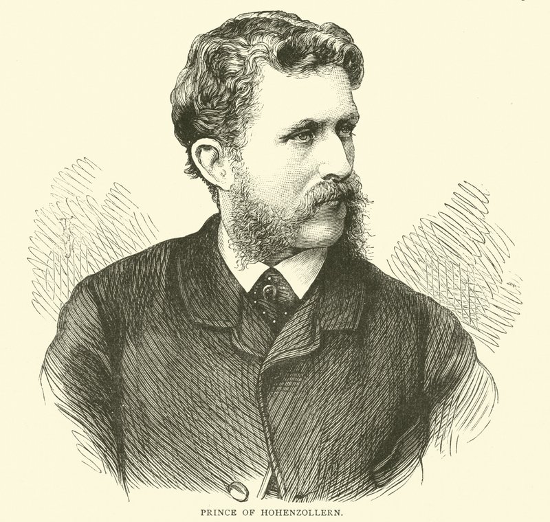 Prins af Hohenzollern, 1870 af English School