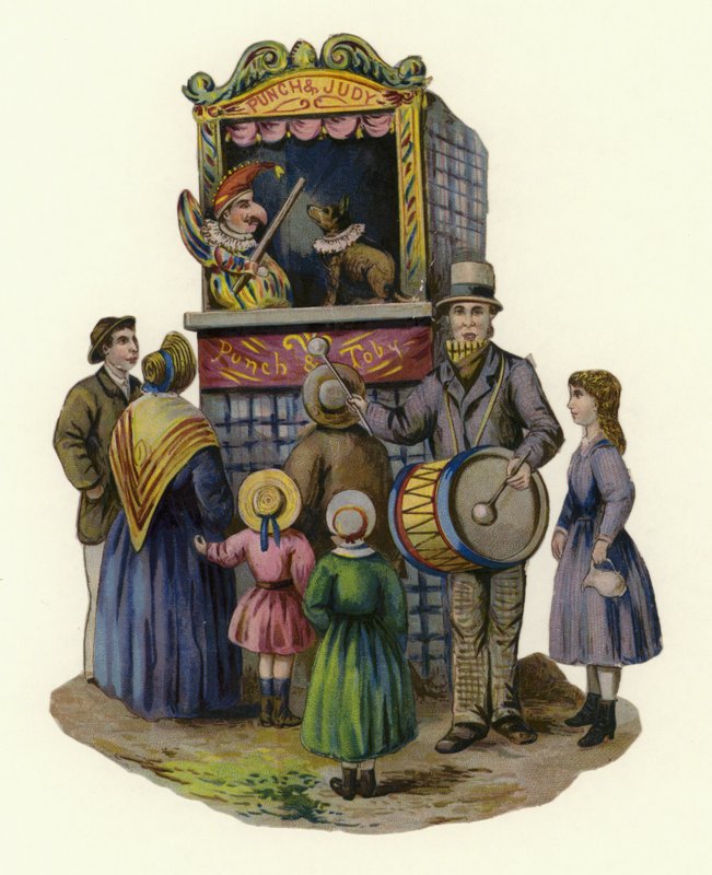 Punch And Judy Show af English School