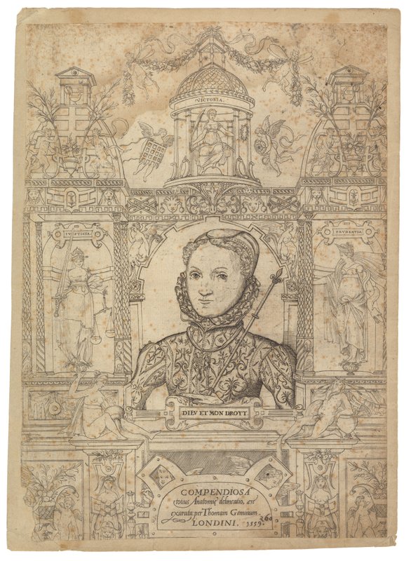 Dronning Elizabeth I af English School
