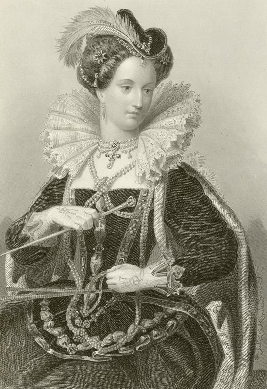 Dronning Elizabeth I af English School