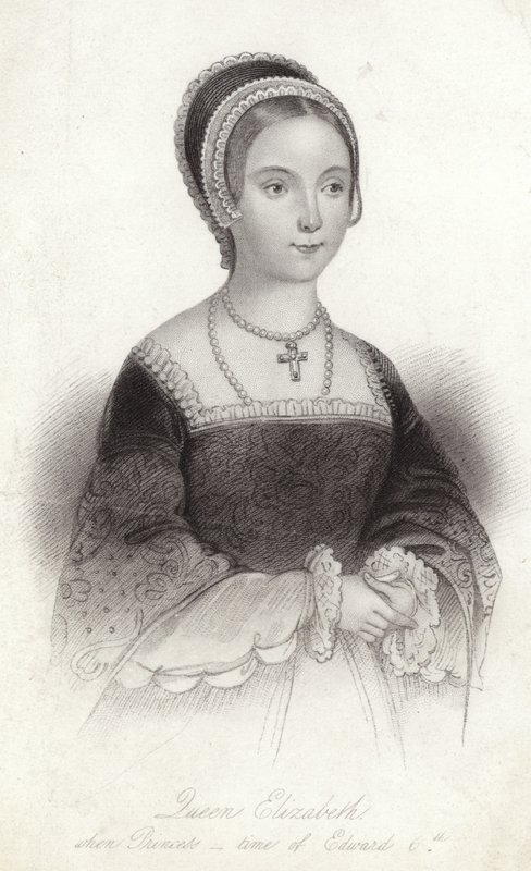 Dronning Elizabeth I af England af English School