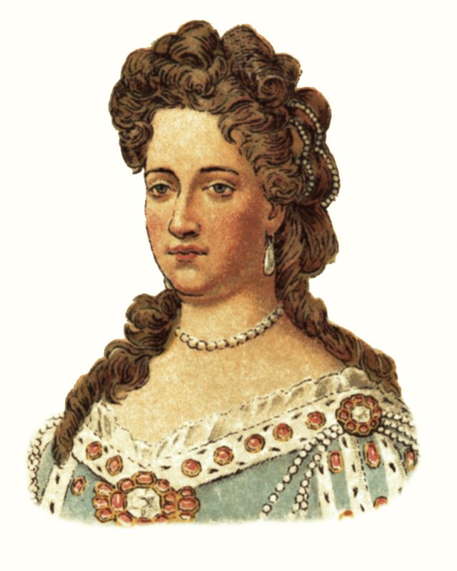 Dronning Mary II af English School