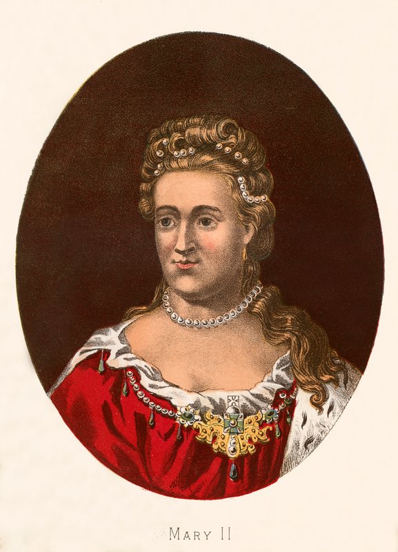 Dronning Mary II af English School