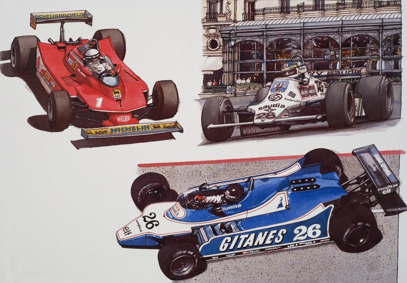 Racing biler af English School