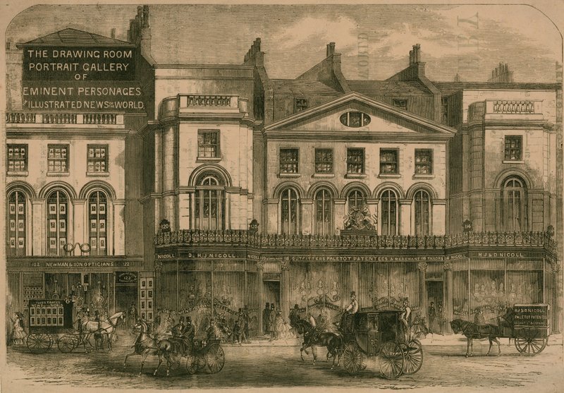 Regent Street, London, østsiden af English School