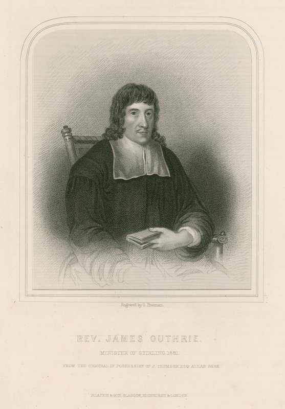 Pastor James Guthrie, minister for Stirling, 1661 af English School