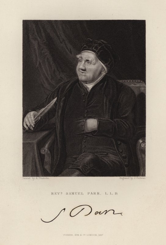 Pastor Samuel Parr af English School