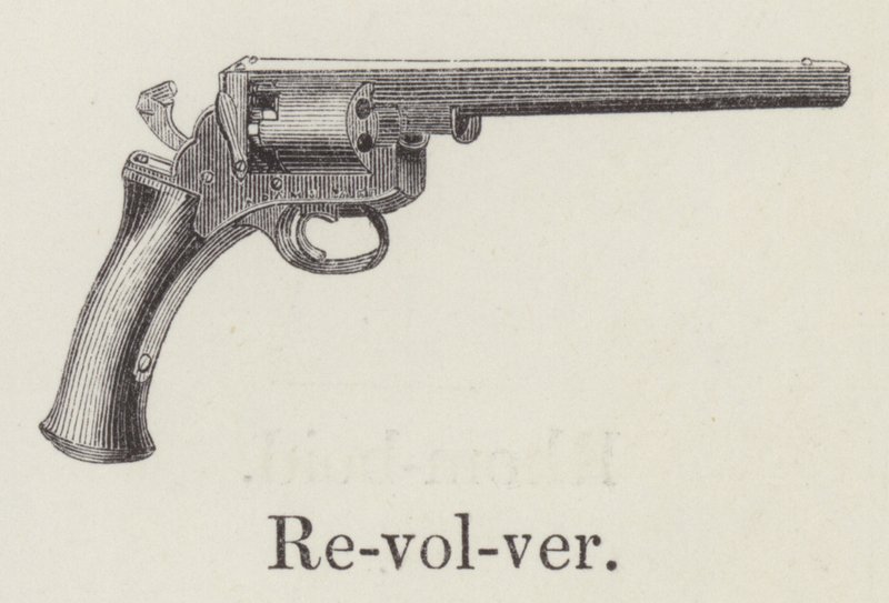 Revolver (gravering) af English School
