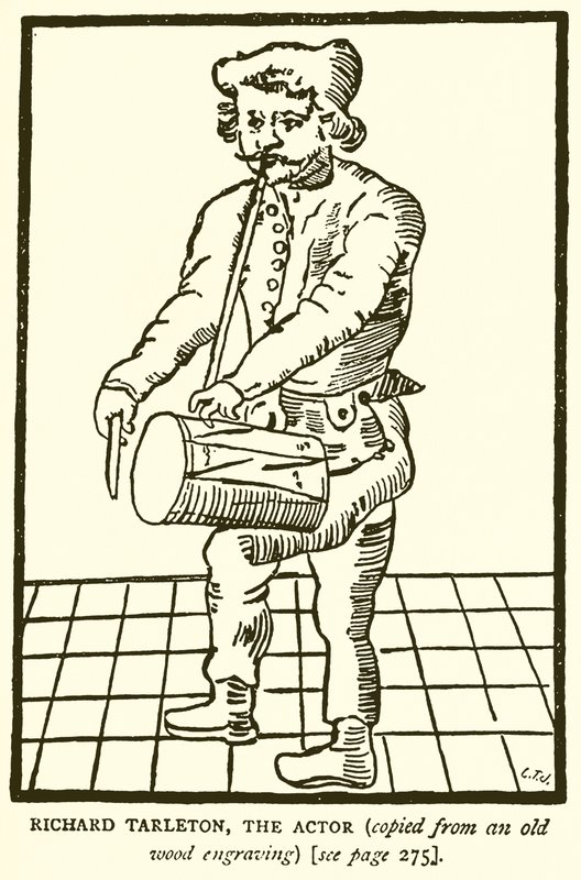 Richard Tarleton, skuespilleren af English School