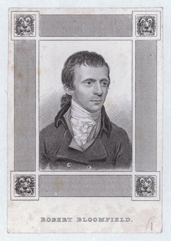 Robert Bloomfield, engelsk digter (gravering) af English School