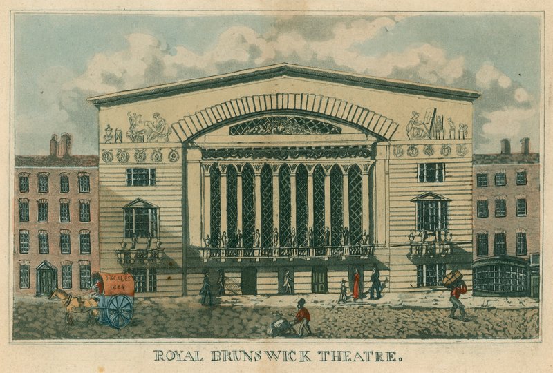 Royal Brunswick Theatre, London af English School