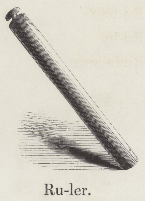 Lineal (gravering) af English School