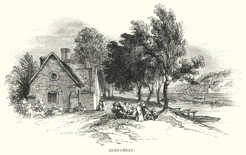 Runnymead (gravering) af English School