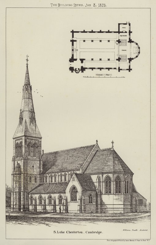 S Luke Chesterton, Cambridge (gravering) af English School